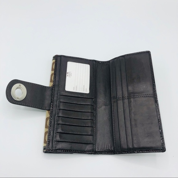 Coach wallet - long with outside pockets! - Picture 5 of 7
